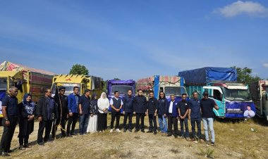 Jelang Ramadan, Irsan Sosiawan Gading Lepas 8 Truk Bantuan untuk Korban Banjir di 8 Kabupaten/Kota Aceh